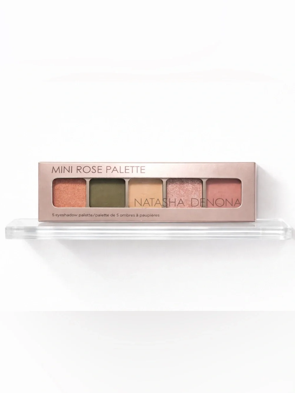 Natasha Denona Mini Rose Palette‎ - Pink and Green Eyeshadow Set